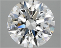 Natural Diamond 2.03 Carats, Round with Excellent Cut, D Color, FL Clarity and Certified by GIA