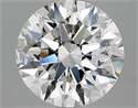 Natural Diamond 2.03 Carats, Round with Excellent Cut, D Color, FL Clarity and Certified by GIA