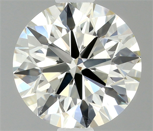 Picture of Natural Diamond 0.50 Carats, Round with Excellent Cut, J Color, VVS2 Clarity and Certified by IGI