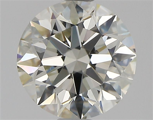 Picture of Natural Diamond 1.10 Carats, Round with Excellent Cut, K Color, VS1 Clarity and Certified by GIA