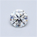 Diamante Natural 0.50 quilates, Redondo , Color E, claridad VS2 y certificado GIA