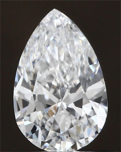 Picture of Natural Diamond 0.71 Carats, Pear with  Cut, D Color, SI1 Clarity and Certified by GIA