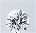 Lab Grown Diamond 2.00 Carats, Round with Ideal Cut, D Color, VVS2 Clarity and Certified by IGI