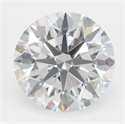 Lab Grown Diamond 3.36 Carats, Round with Excellent Cut, D Color, VVS1 Clarity and Certified by GIA
