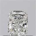 Natural Diamond 0.31 Carats, Radiant with  Cut, G Color, VVS1 Clarity and Certified by GIA