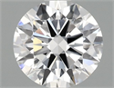Lab Grown Diamond 1.02 Carats, Round with Ideal Cut, D Color, VS1 Clarity and Certified by IGI