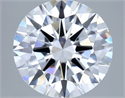 Del inventario de diamantes de laboratorio, 3.01 quilates, Redondo , Color E, claridad VVS2 y certificado IGI