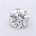 Lab Grown Diamond 1.30 Carats, Round with Ideal Cut, E Color, VS1 Clarity and Certified by IGI