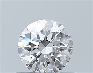 Foto Diamante Natural 0.40 quilates, Redondo , Color E, claridad VVS1 y certificado GIA de