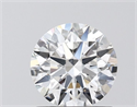 Lab Grown Diamond 1.04 Carats, Round with Ideal Cut, D Color, VVS2 Clarity and Certified by IGI