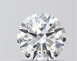 Picture of Lab Grown Diamond 1.04 Carats, Round with Ideal Cut, D Color, VVS2 Clarity and Certified by IGI