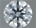 Natural Diamond 0.70 Carats, Round with Excellent Cut, E Color, I1 Clarity and Certified by GIA