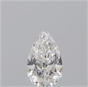 Natural Diamond 1.01 Carats, Pear with  Cut, D Color, SI1 Clarity and Certified by GIA