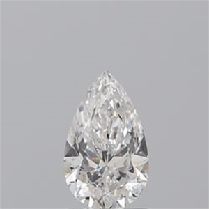 Picture of Natural Diamond 1.01 Carats, Pear with  Cut, D Color, SI1 Clarity and Certified by GIA