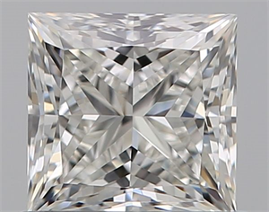 Picture of Natural Diamond 0.75 Carats, Princess with  Cut, G Color, VS1 Clarity and Certified by GIA