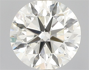 Picture of Natural Diamond 0.71 Carats, Round with Very Good Cut, L Color, VVS2 Clarity and Certified by GIA