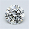 Diamante Natural 1.30 quilates, Redondo , Color K, claridad VS2 y certificado GIA
