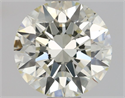 Natural Diamond 0.80 Carats, Round with Excellent Cut, M Color, SI1 Clarity and Certified by GIA