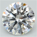 Del inventario de diamantes de laboratorio, 2.51 quilates, Redondo , Color F, claridad VS2 y certificado IGI