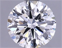 Lab Grown Diamond 1.17 Carats, Round with Ideal Cut, D Color, VS1 Clarity and Certified by IGI