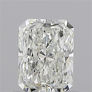 Picture of Natural Diamond 0.70 Carats, Radiant with  Cut, H Color, VS1 Clarity and Certified by GIA