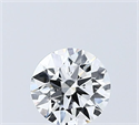 Lab Grown Diamond 0.73 Carats, Round with Ideal Cut, E Color, VVS1 Clarity and Certified by IGI