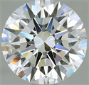 1.09 Carats, Round Diamond with Excellent Cut, D Color, VS1 Clarity and Certified by GIA