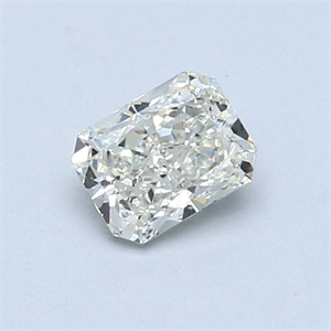 Foto Diamante Natural 0.57 quilates, Radiante , Color K, claridad SI2 y certificado GIA de