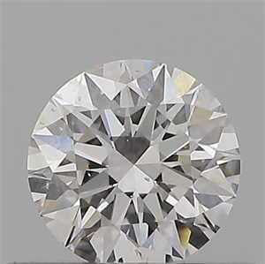Picture of Natural Diamond 0.40 Carats, Round with Excellent Cut, E Color, SI1 Clarity and Certified by GIA
