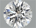 Lab Grown Diamond 1.05 Carats, Round with Excellent Cut, D Color, VS2 Clarity and Certified by IGI