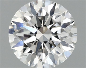 Picture of Lab Grown Diamond 1.05 Carats, Round with Excellent Cut, D Color, VS2 Clarity and Certified by IGI
