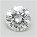 Del inventario de diamantes de laboratorio, 2.29 quilates, Redondo , Color F, claridad VS1 y certificado IGI