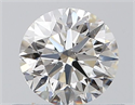 Diamante Natural 0.50 quilates, Redondo , Color I, claridad VS2 y certificado GIA