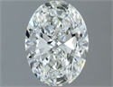 Diamante Natural 1.00 quilates, Ovalado , Color G, claridad VVS2 y certificado GIA