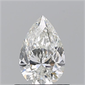 Natural Diamond 0.70 Carats, Pear with  Cut, I Color, VS2 Clarity and Certified by GIA