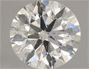 Natural Diamond 0.35 Carats, Heart with  Cut, E Color, VS2 Clarity and Certified by GIA