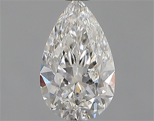 Foto Diamante Natural 0.51 quilates, De pera , Color F, claridad SI1 y certificado GIA de