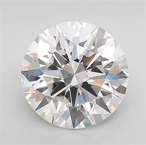 Picture of Lab Grown Diamond 2.59 Carats, Round with Ideal Cut, D Color, VS1 Clarity and Certified by IGI