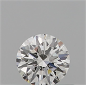Diamante Natural 0.40 quilates, Redondo , Color H, claridad VS1 y certificado GIA
