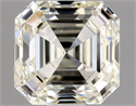 Diamante Natural 1.01 quilates, Asscher , Color M, claridad SI1 y certificado GIA