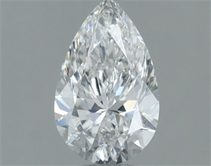 Foto Diamante Natural 0.50 quilates, De pera , Color E, claridad VS2 y certificado IGI de