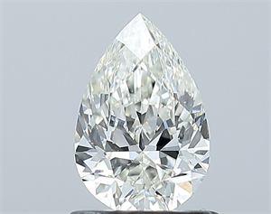 Picture of Natural Diamond 0.80 Carats, Pear with  Cut, H Color, VS2 Clarity and Certified by GIA