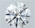 Diamante Natural 3.05 quilates, Redondo , Color D, claridad IF y certificado GIA
