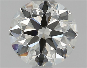 Picture of Natural Diamond 0.70 Carats, Round with Excellent Cut, K Color, VS2 Clarity and Certified by GIA