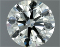 Diamante Natural 0.80 quilates, Redondo , Color L, claridad VS2 y certificado IGI
