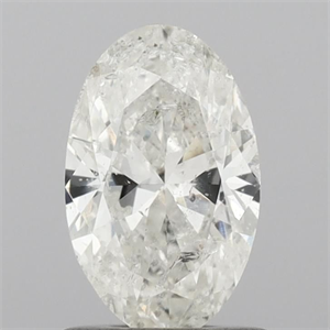 Foto Diamante Natural 1.00 quilates, Ovalado , Color H, claridad I1 y certificado IGI de
