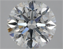 Diamante Natural 2.01 quilates, Redondo , Color E, claridad VS2 y certificado GIA