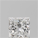 Natural Diamond 1.01 Carats, Princess with  Cut, F Color, VS2 Clarity and Certified by GIA