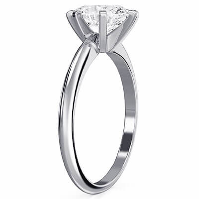 OVAL 6 prongs Classic solitaire engagement ring settings