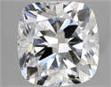 Natural Diamond 0.51 Carats, Cushion with  Cut, E Color, VVS2 Clarity and Certified by GIA